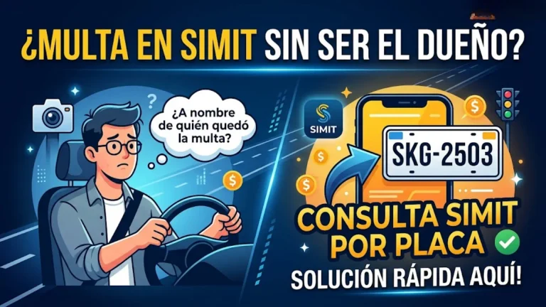 ¿Te Pueden Multar en SIMIT si No Eres el Dueño del Vehículo?