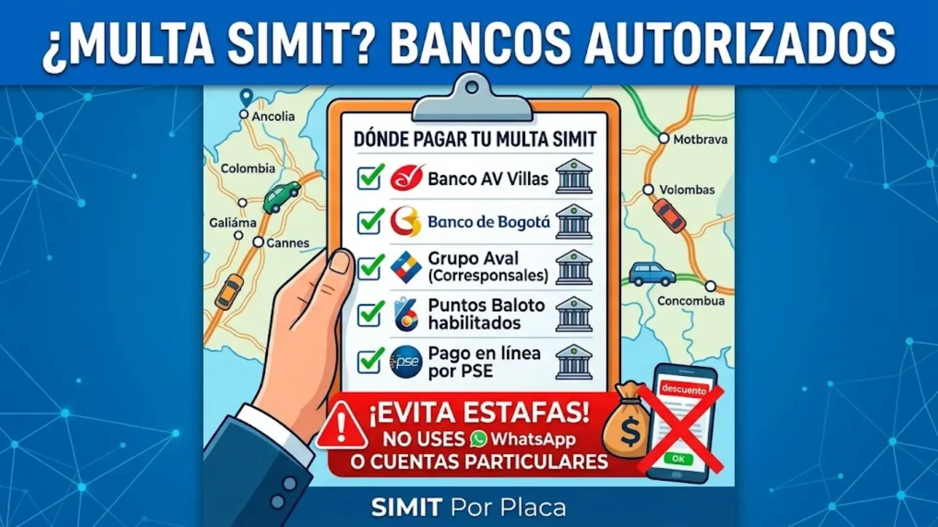 Bancos para Pagar Multas de SIMIT: Opciones y Métodos de Pago