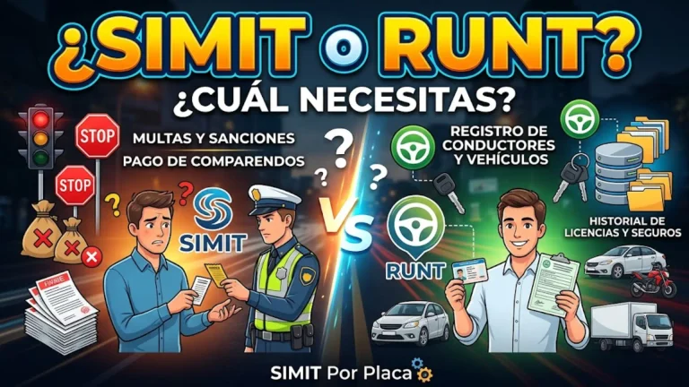 SIMIT vs RUNT: ¿Cuál es la Diferencia y Para Qué Sirve Cada Sistema?