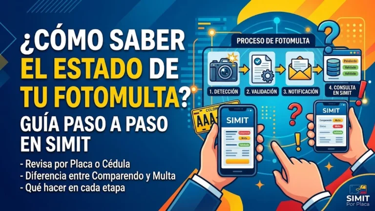 ¿Cómo Consultar el Estado de un Comparendo Electrónico en SIMIT? Guía Paso a Paso