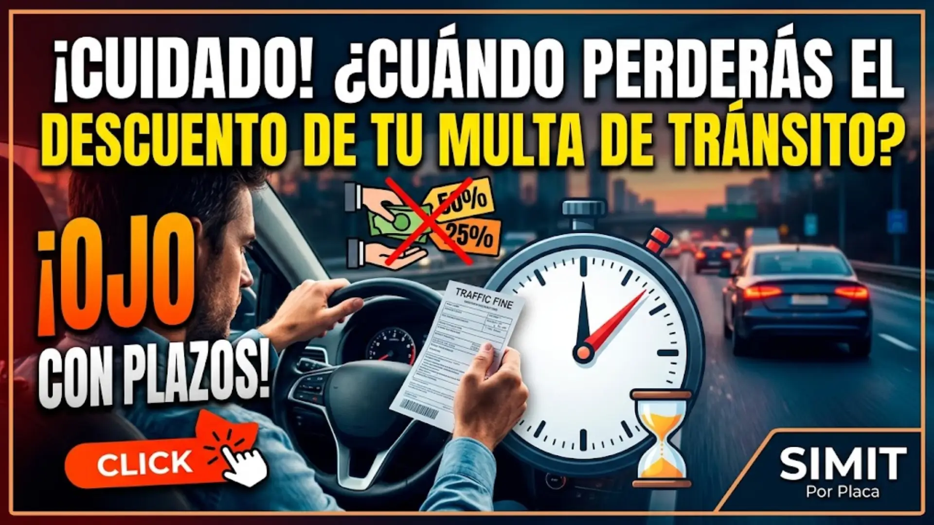 ¿Cuándo se Pierde el Descuento de una Multa en SIMIT?