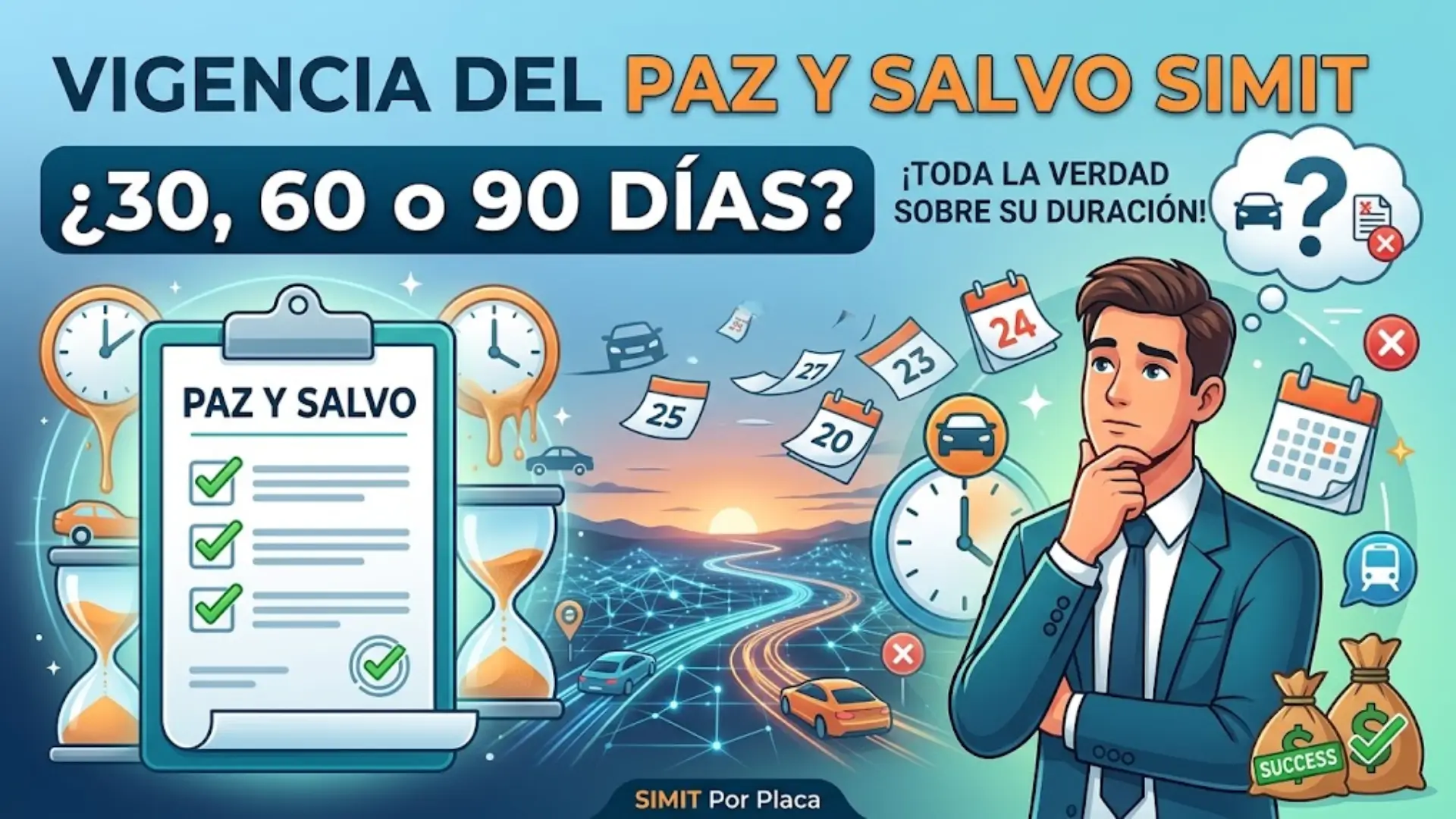 ¿Por Cuánto Tiempo es Válido el Paz y Salvo de SIMIT?