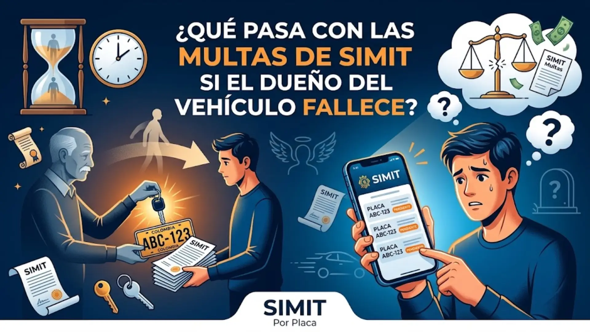 ¿Qué Pasa con las Multas de SIMIT si el Dueño del Vehículo Fallece?